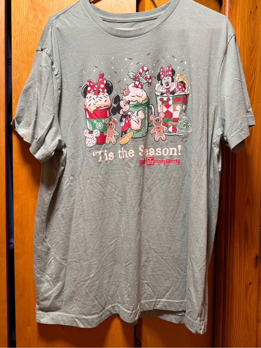Disney Green 'Tis the Season! Holiday Mickey & Minnie Graphic Tee